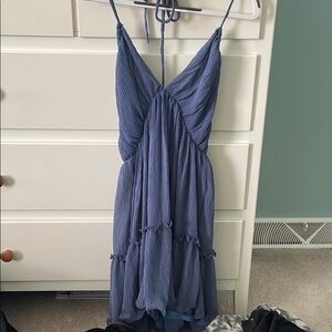 Lulus open black summer dress